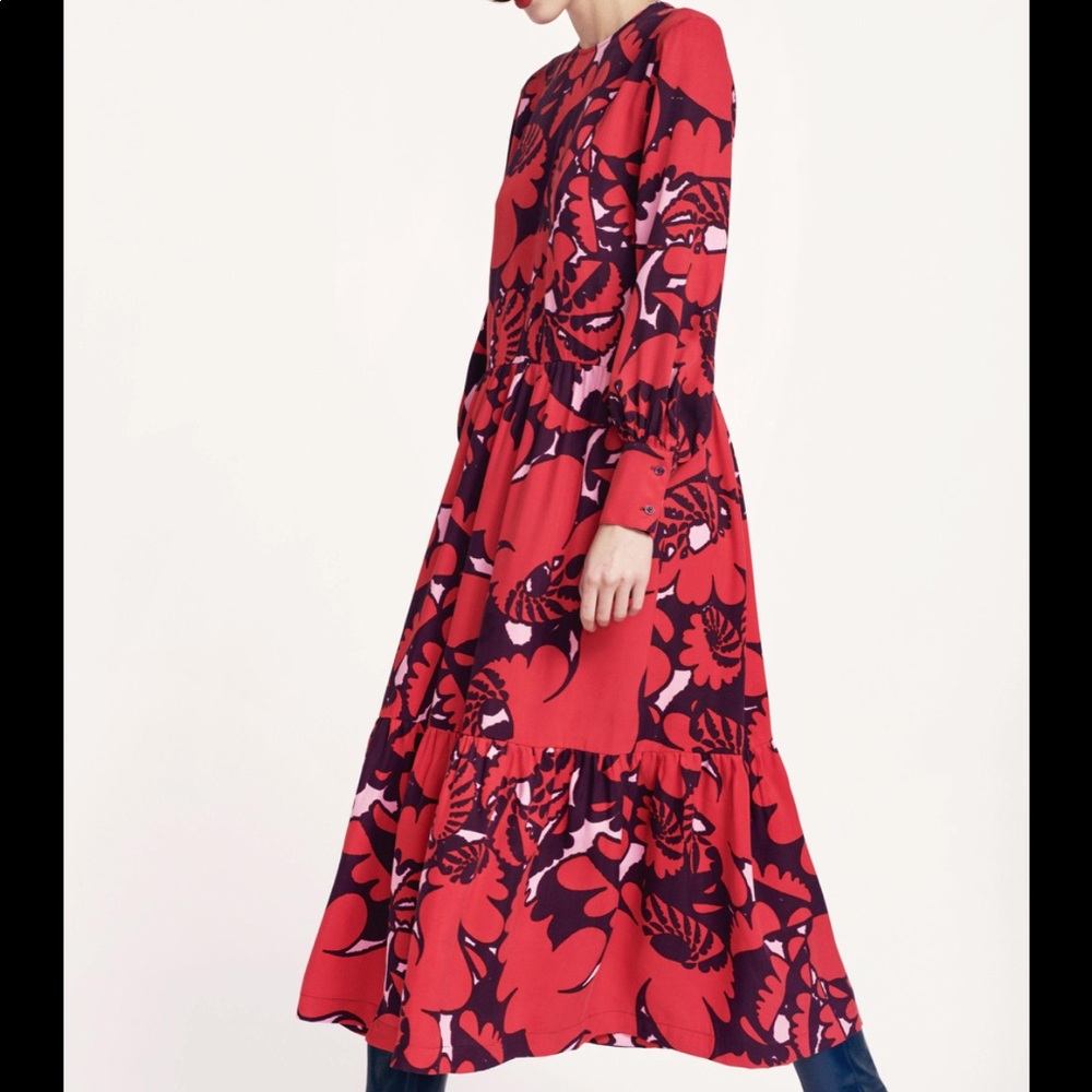 💕SOLD💕 Marimekko Leja Akileija Dress - Picture 2 of 10